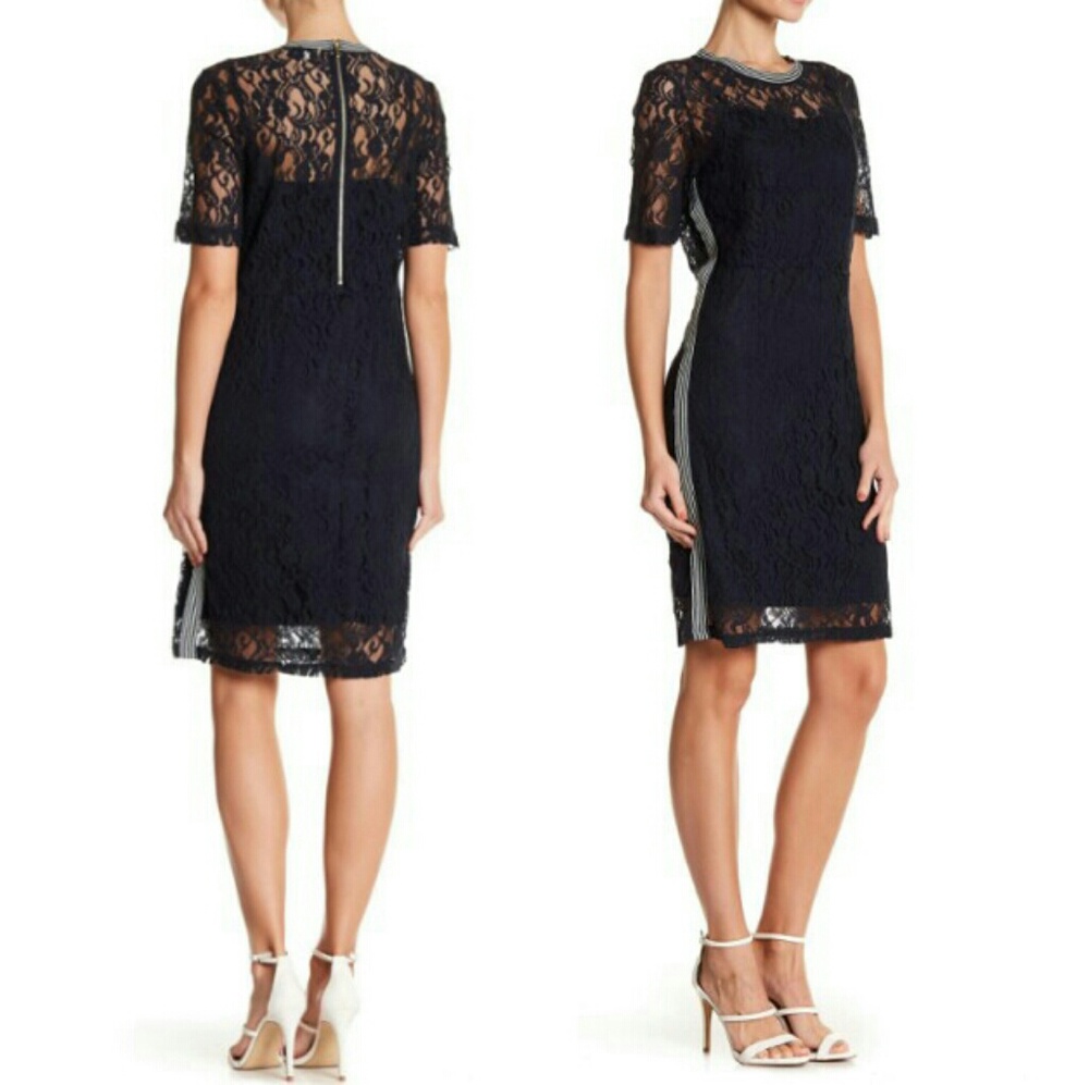 Hope & Harlow lace athleasure dress NWT